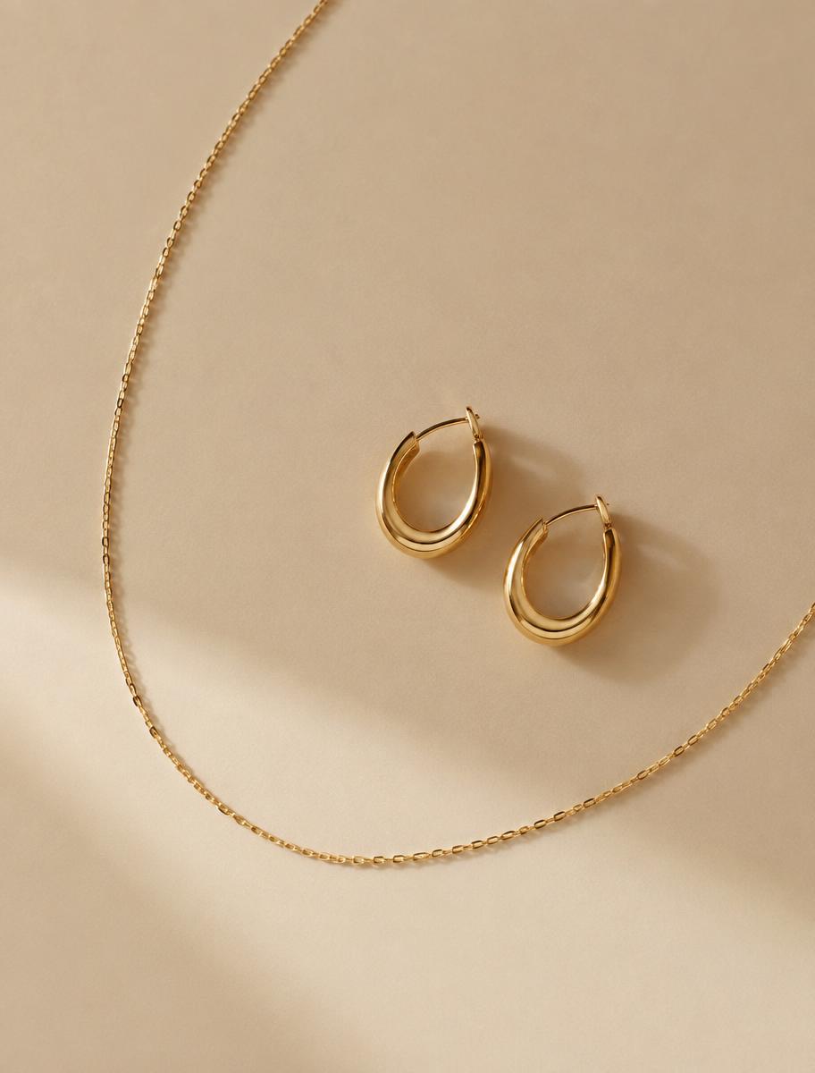 Conjunto de Aros y Cadena Lumen
